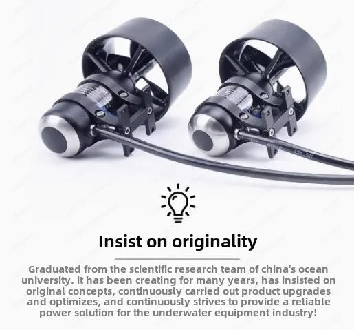 2PCS T60-30 Series: Sea Scooter, Underwater Motor, Unmanned Ship Propeller