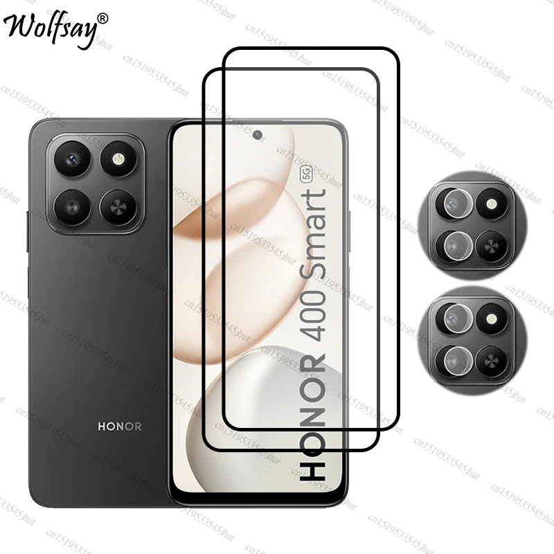 Enhanced Full Cover Tempered Glass Screen & Camera Protector