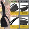 New 2 in 1 Grip Flip Spatula Tongs Egg Flipper Spatula Nylon Non Stick Coating Pancake Fish French Toast Omelet Making Tool 4