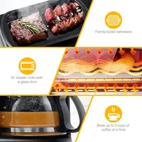 Mini 3 In One Multi Function Breakfast Maker Machine Set Toaster Coffee Maker 2