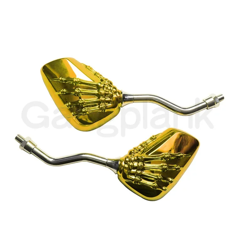 Specchietto Retrovisore Moto Per Big Turtle Ghost Fire Zuma Ghost Claw Specchietto Retrovisore Veicolo Elettrico Scheletro Specchietto Laterale A Mano