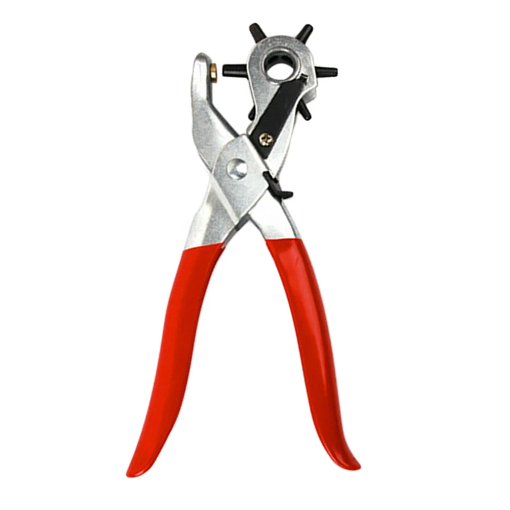 PVC250gProfessionalUltraHardBeltLeatherHolePuncherHandMachine