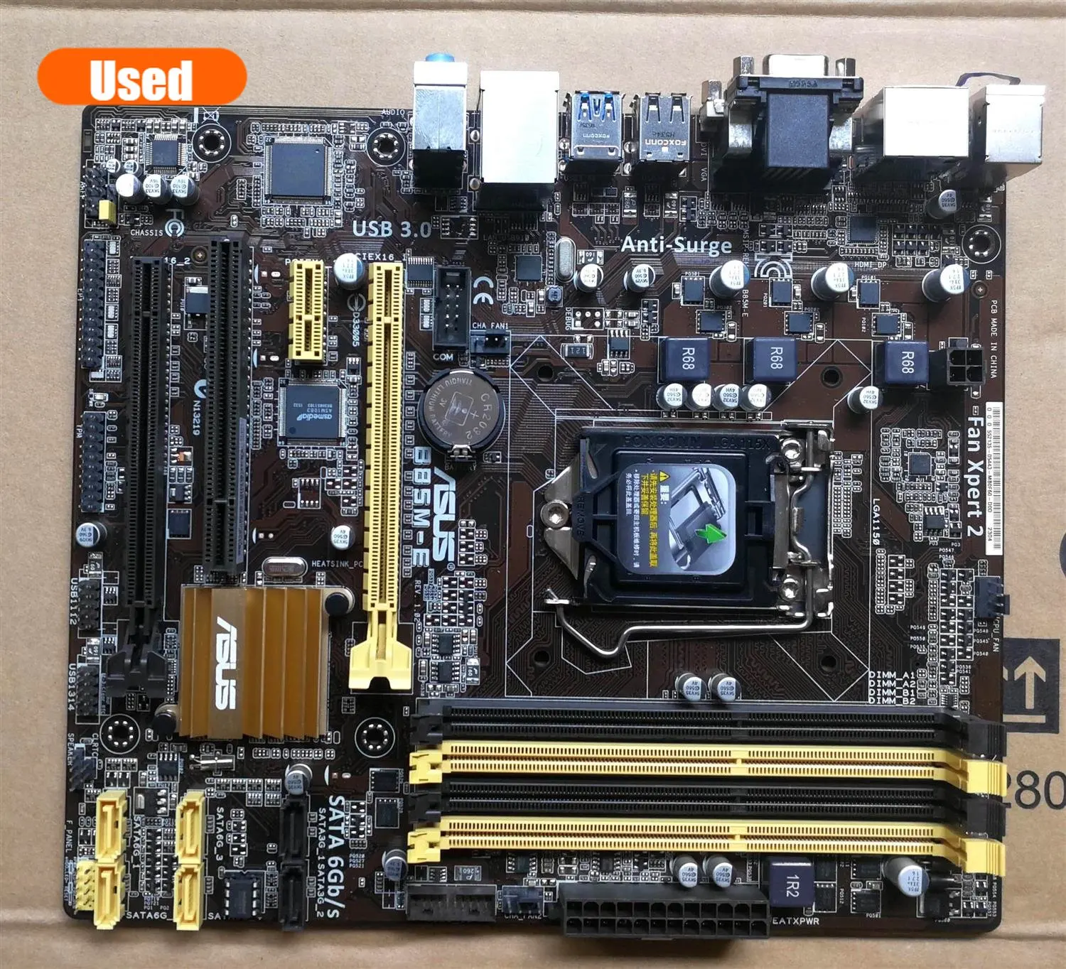 Asus B85M-E Motherboard B85 Socket LGA 1150 i7 i5 i3 DDR3