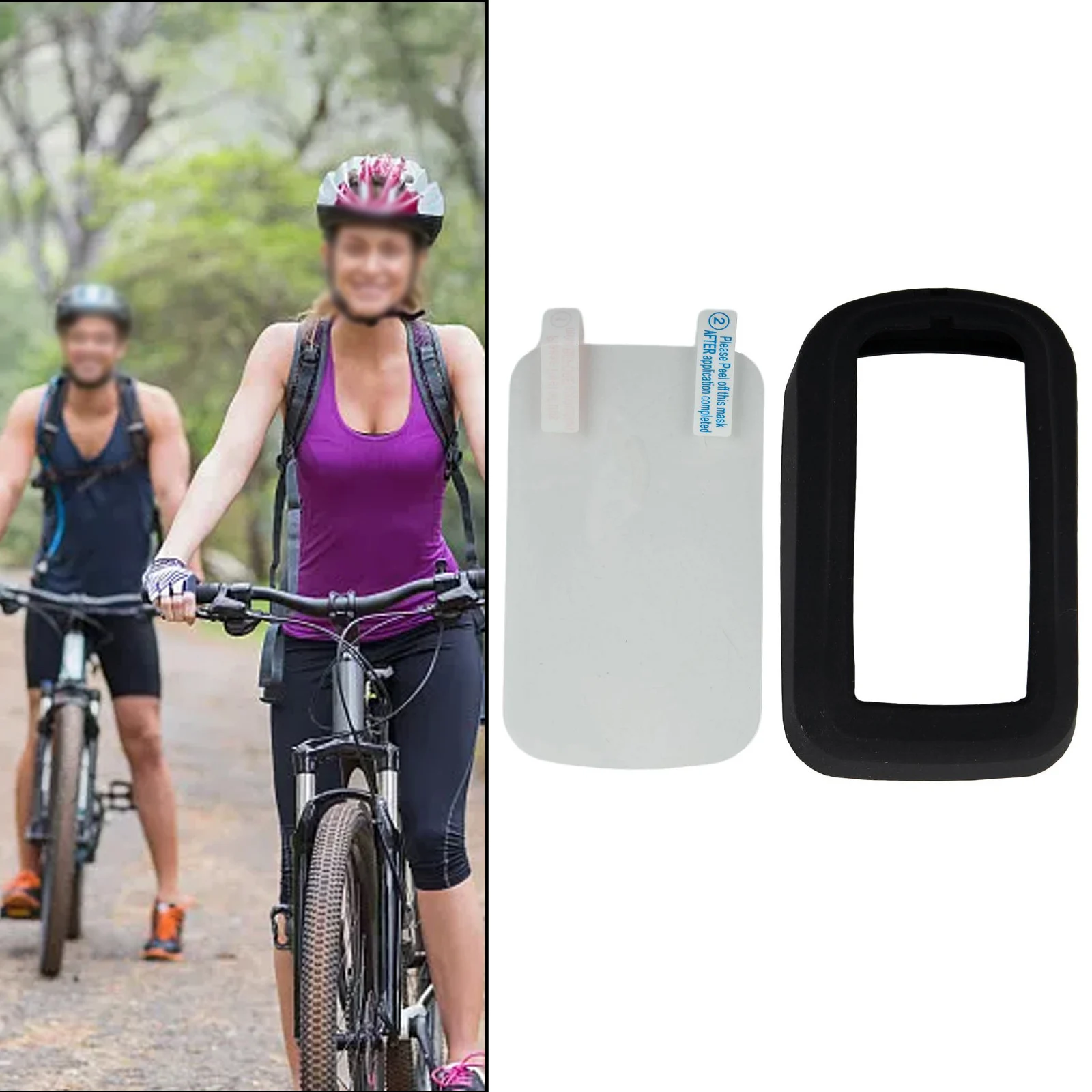 Custodia Protettiva Per Cronometro In Silicone Per Igpsport Bsc100S Vendita Calda Protezione Per Computer Da Bicicletta Con Kit Di Pellicole Per Scher