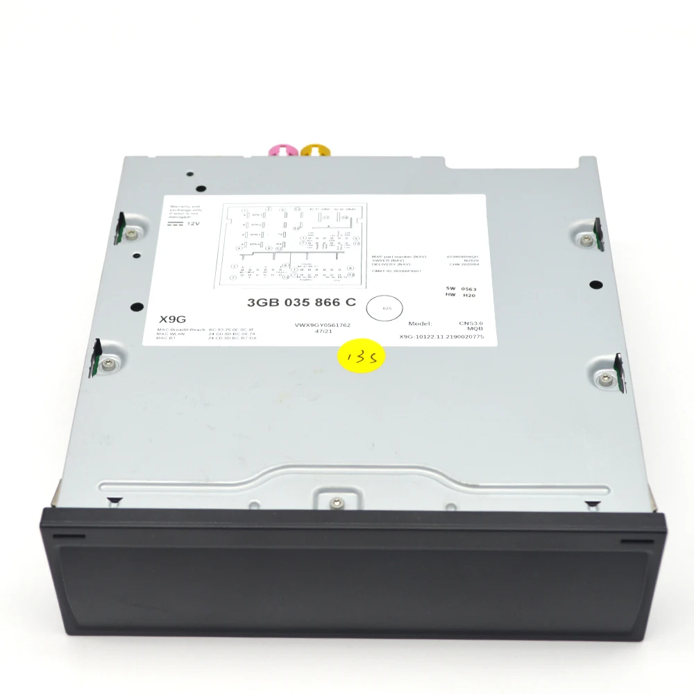 VW純正 ディスカバープロ MIB3 TVチューナー J0VDC2MIB 中古品 VW純正