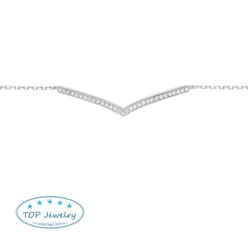 

Paris high quality 925 Sliver Rose Gold JOSÉPHINE pearl chaume t bracelet for women wedding gift