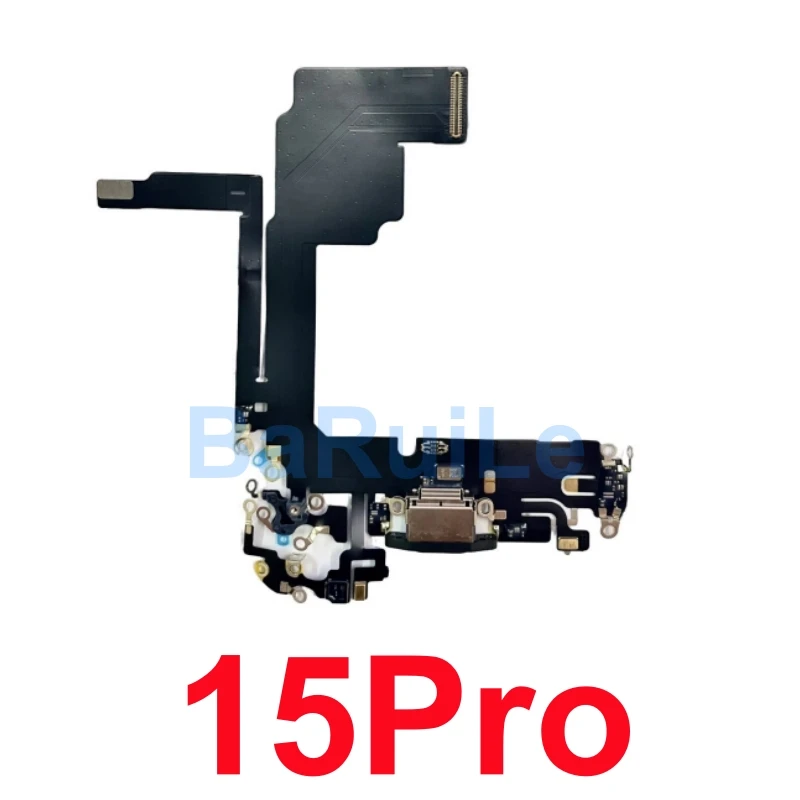USB Charging Port Flex Cable with Microphone and Audio Jack