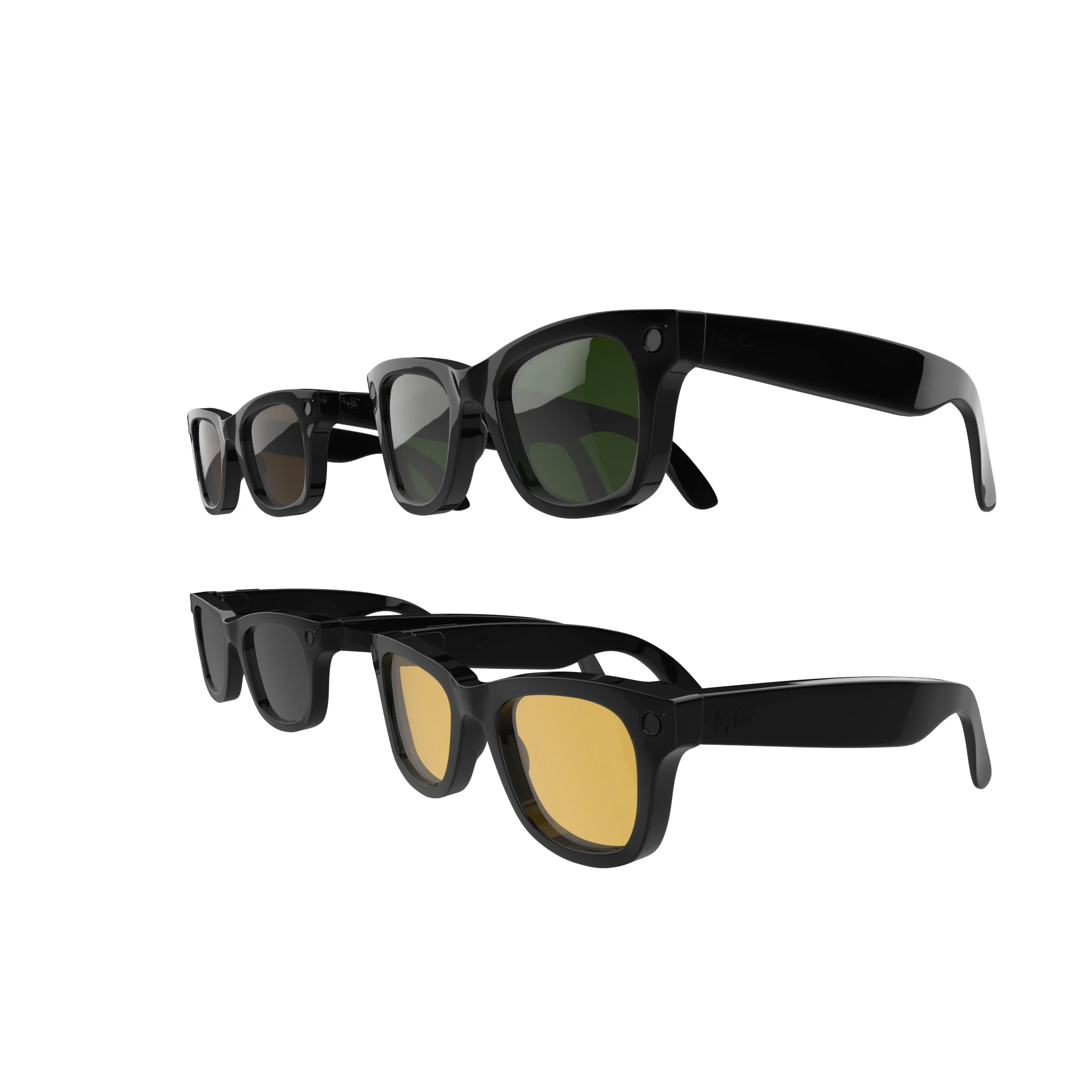 Hibloks Compatible (Large) Smart Glasses Replaceable Lens for Man and Woman RW4