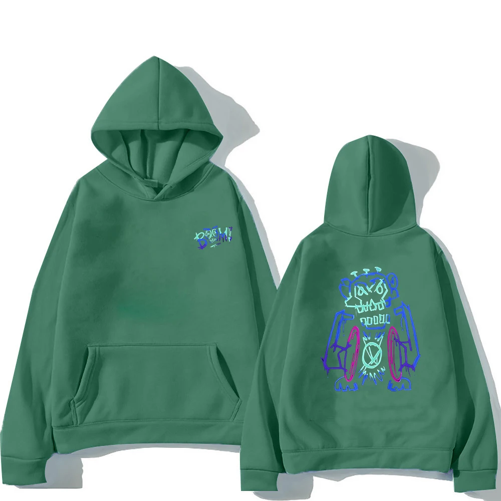 2025 Arcane Hoodie, ruime deken-hoodie, oversized sweatshirt met lange mouwen, kalmerende mantel-hoodie voor heren, uniseks, bloemen, Eén maat