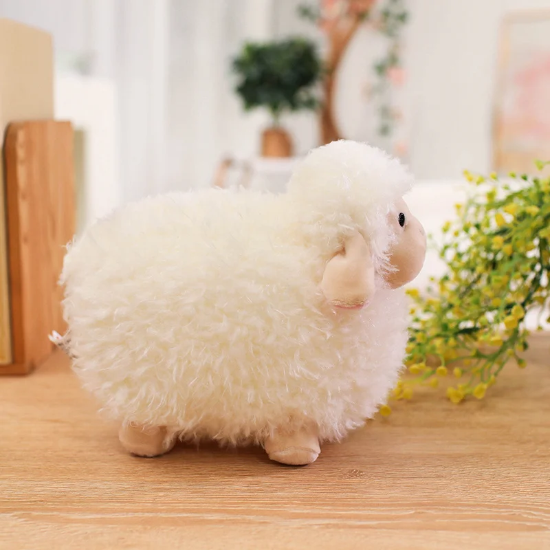 New 22/35cm Latest Dudu Sheep Doll Stuffed Plush Toy Handmade Doll Cartoon Anime Cute Pillow Children's Birthday Gift Fun Doll