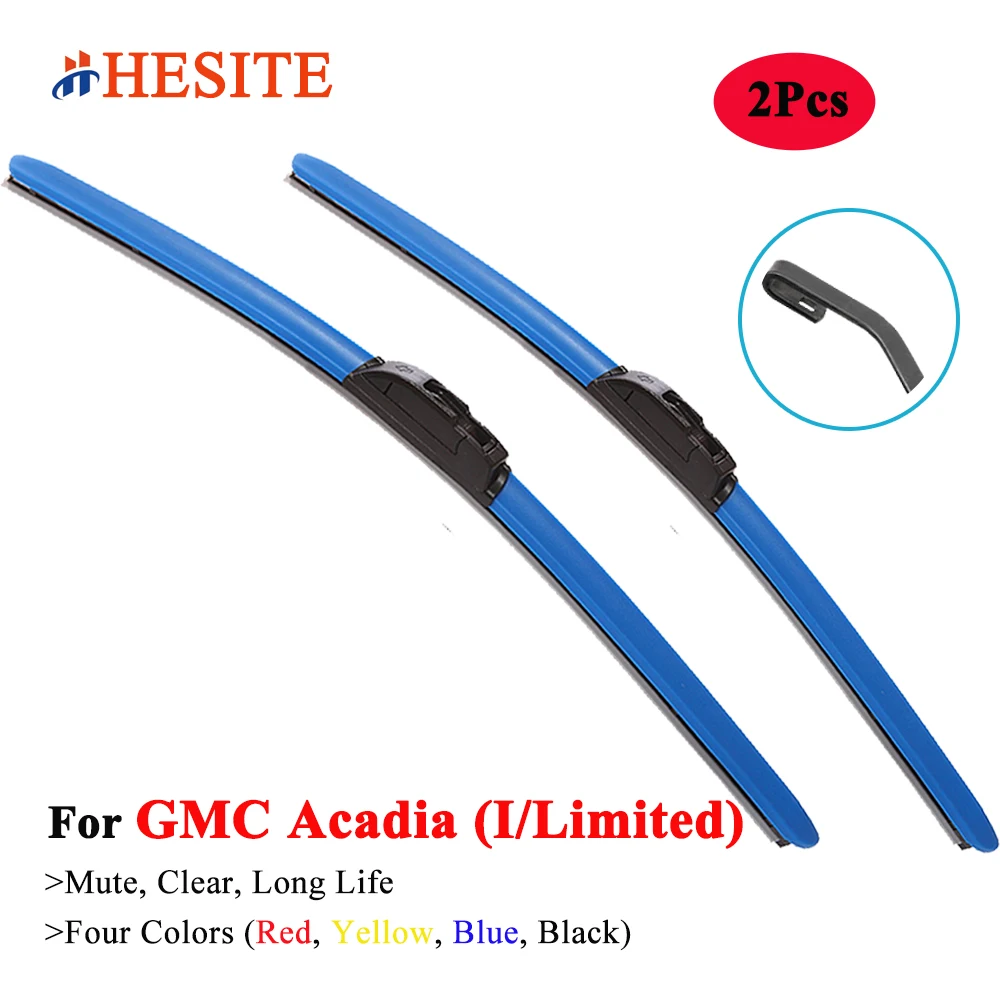 HESITE Colorful Windshield Wiper Blade for GMC Acadia SUV 3.6 AWD 2006