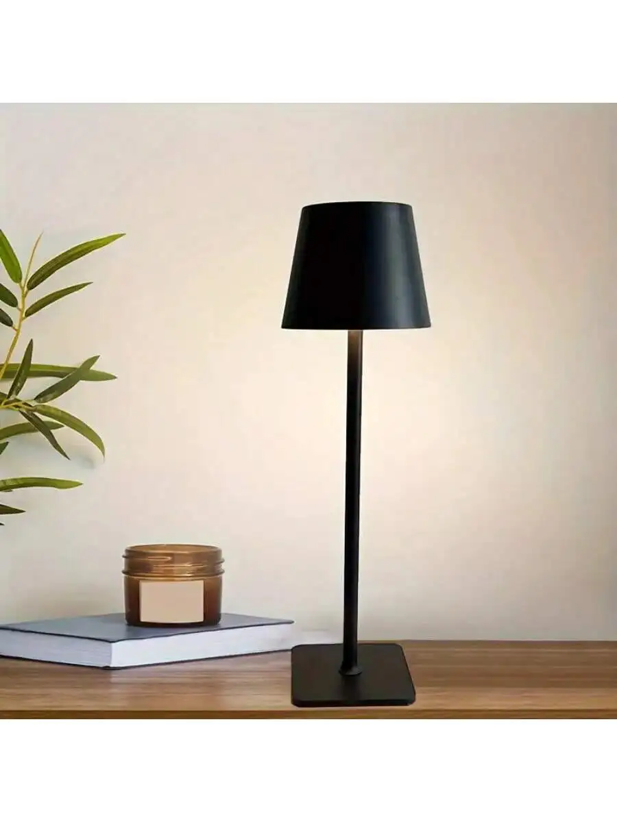 무선 책상 램프 - 휴대용 충전식 색온도 조절 책상 램프, 저녁 식사, 책상, 커피숍, 야외 활동에 적합