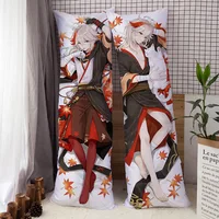 Anime Game Dakimakura Genshin Impact Alhaitham Kaeya Xiao Zhongli Hutao Kaveh Pillowcase Hugging Body Pillow cover Otaku Gifts 1