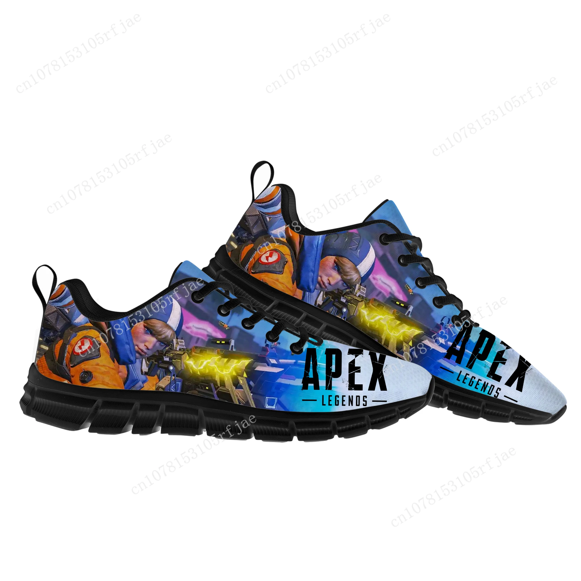 

Cartoon Game Apex Legends Wattson Sports Shoes Men Women Teenager Kids Children Sneakers High Quality Sneaker Custom Built Shoes