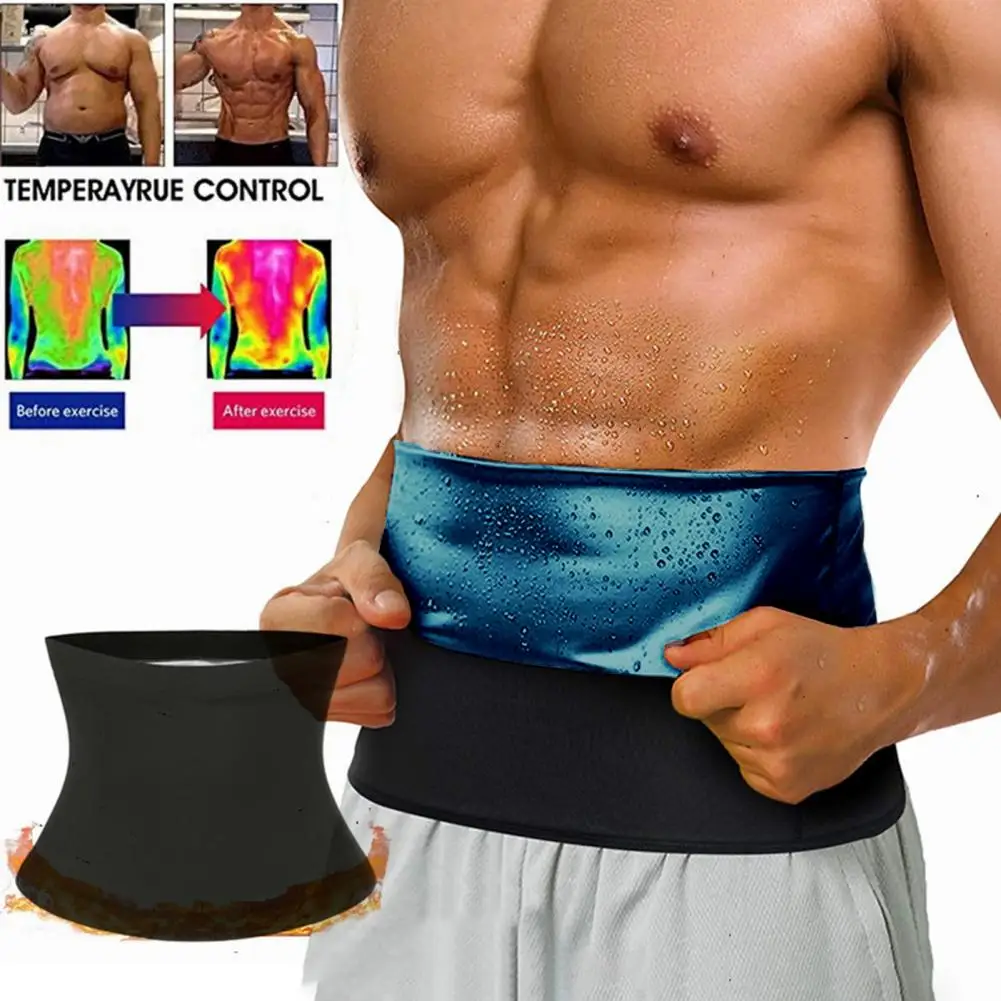 Men Waist Trimmer Belt S to 5XL Elastic Tummy Control Male Beer Belly