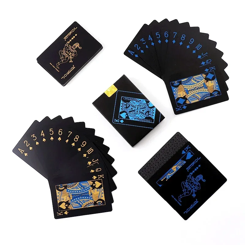 Waterproof PVC Plastic Playing Cards 54pcs Cards Set Deck Poker Classic Magic Tricks Tool Board Game playing cards plastic playing cards poker set