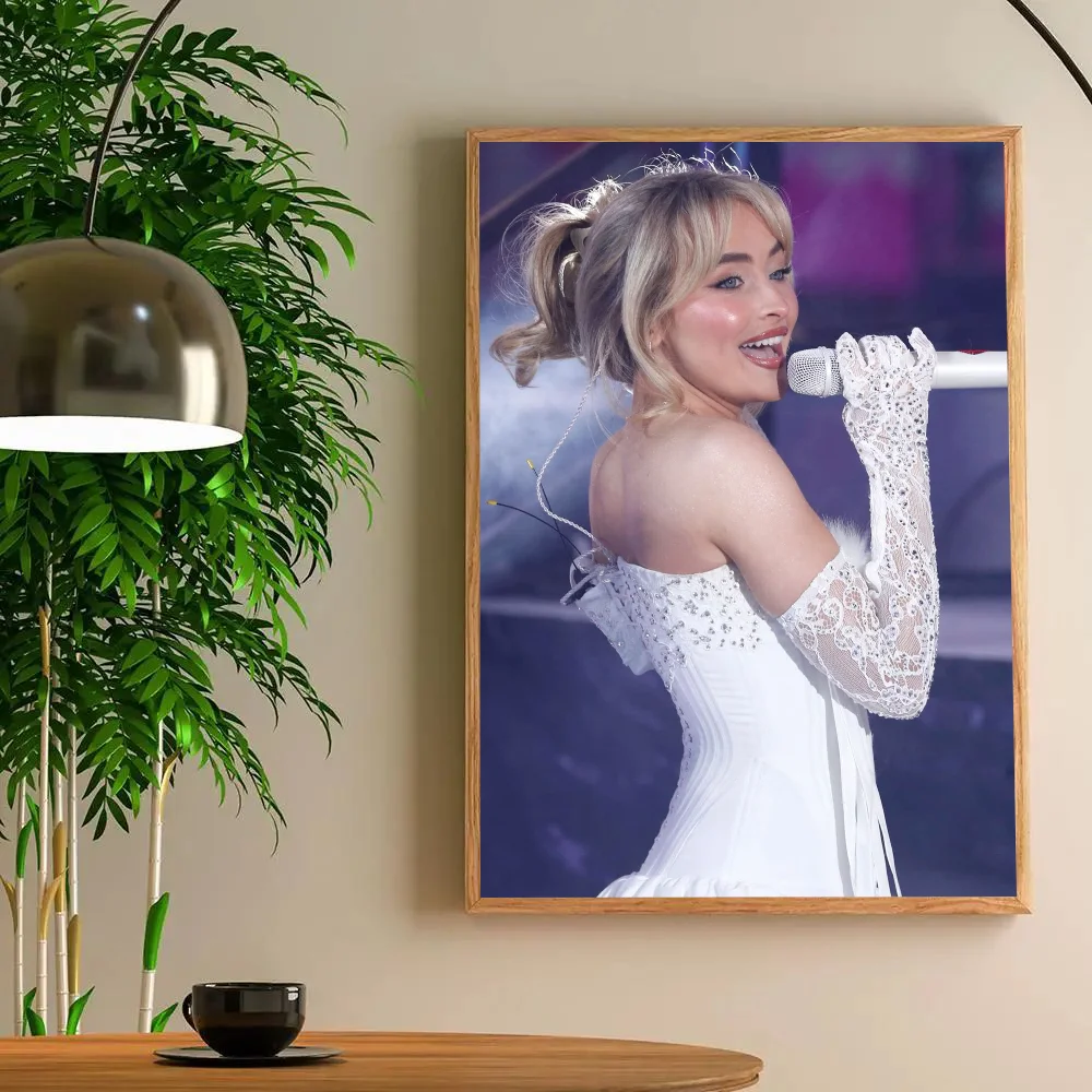 Poster Sabrina Carpenter Poster Art Print Bar Living Room Furniture Decor movie poster anime poster vintage posters league of legends poster poster prints