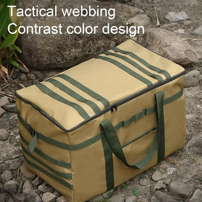 Outdoor Camping Tote Bag Large Capacity Storage Lamp Tableware Bag Camping Tool Picnic Travel Outdoor Storage