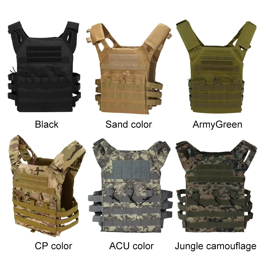 Waterproof Lightweight Tactical Molle Vest for Outdoor and Security Activities