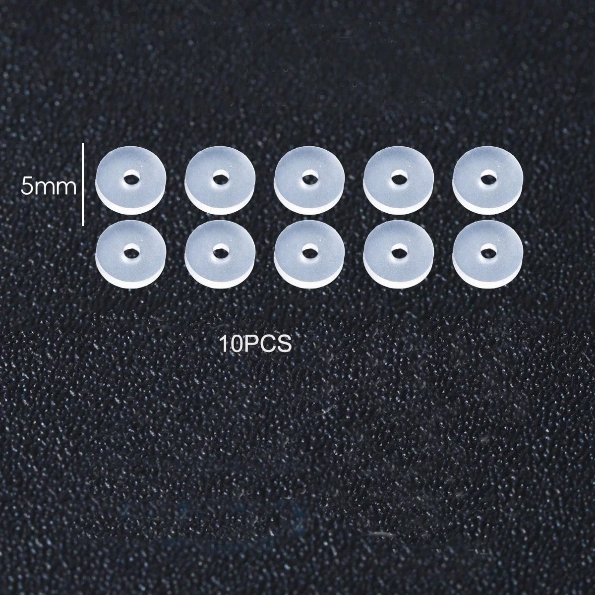 10PCS Piercing Heilung Silikon Scheiben Flexible Anti Hyperplasie Verhindert Reizung Entzündung Ohr Stud Nase Ring Lippen Piercing – Detail 11