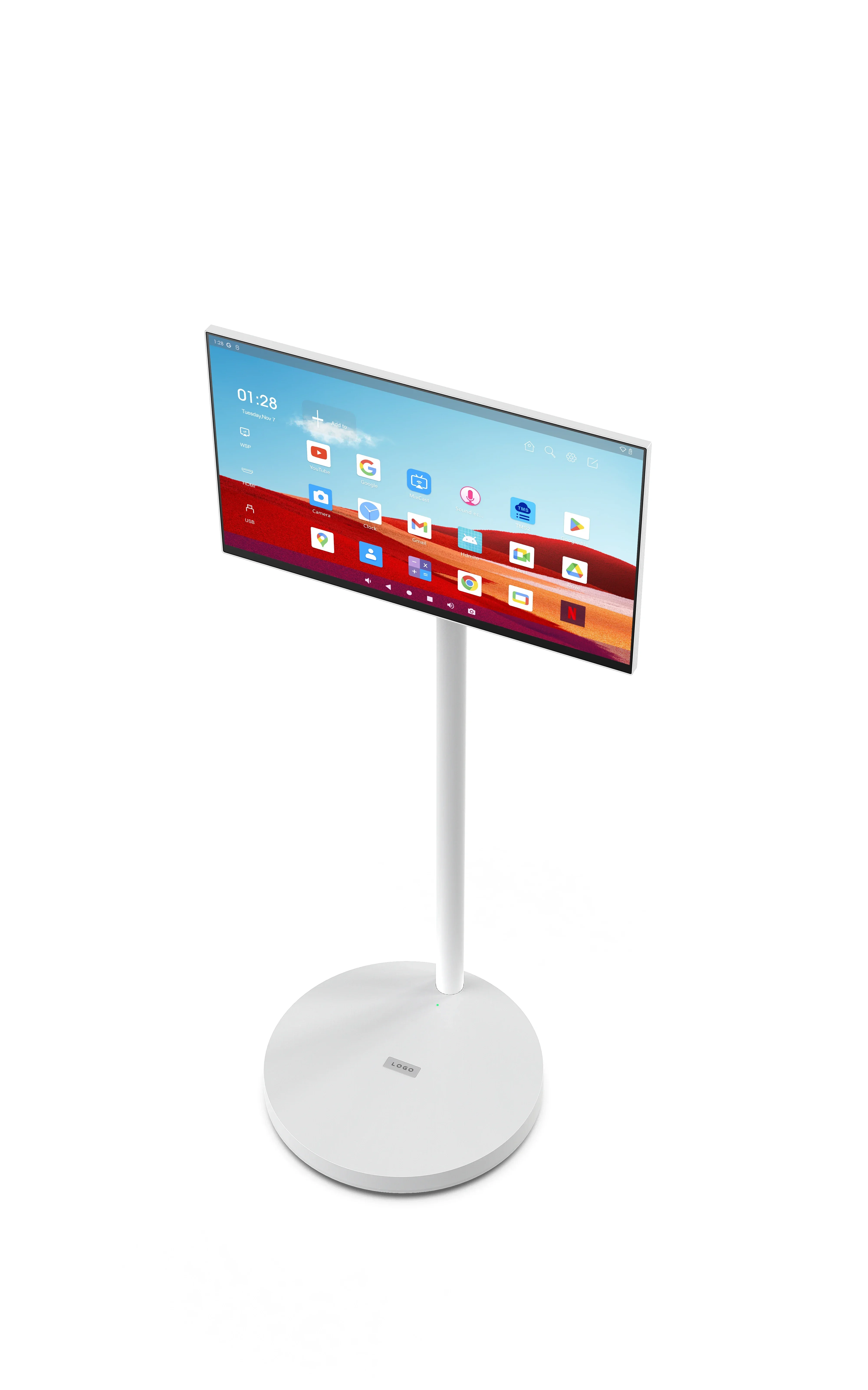 Portable TV Portable and movable and Smart 27 Inch Incell touch tv