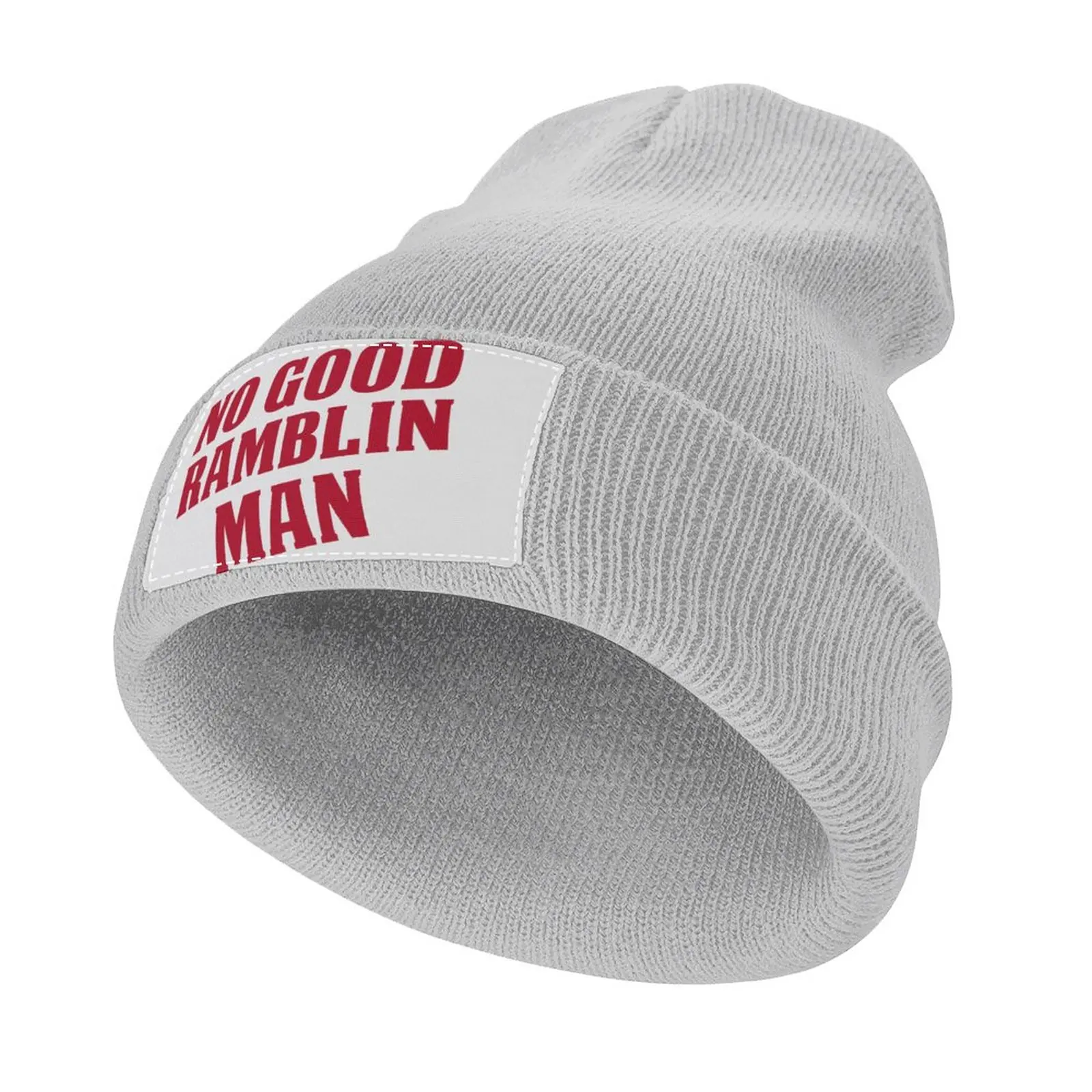 

No Good Ramblin Man, Funny Quote Knitted Hat Golf Wear dad hat Military Tactical Caps Woman Hat Men's