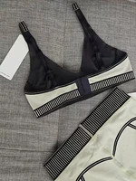 Yoga Sports Set Bra with Padding High Quality Flocking Skin Friendly Comfortable Elastic Vest Pants Pilates Shape Two Piece Set 2