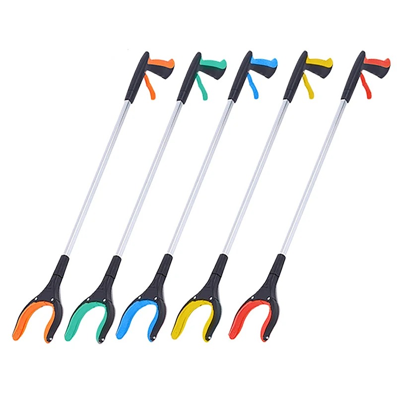Extensor de pinza plegable, herramientas de mano, recogedores de basura, recogedores de basura plegables