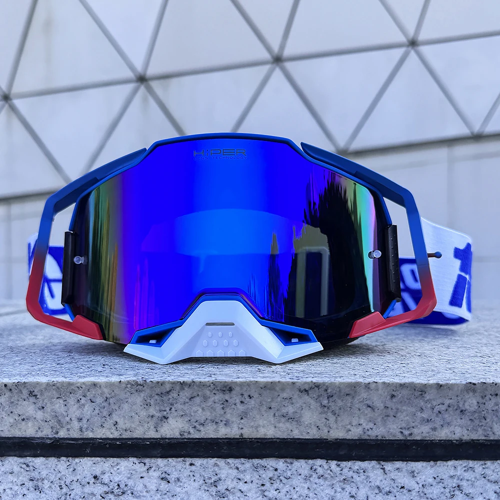 Quick Replacement Anti-Fog Motorcycle Goggles