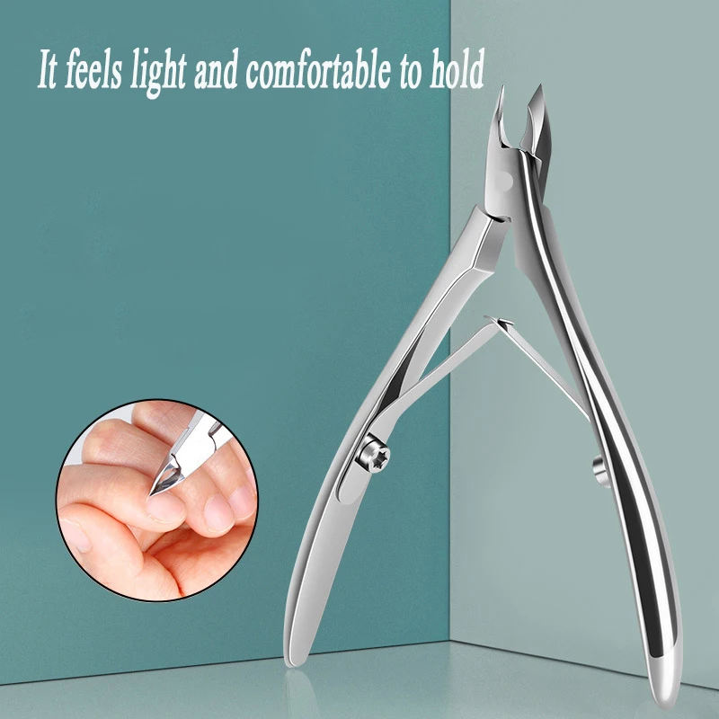 Nail clippers dead skin trimmer nail scissors stainless steel special paronychia scissors beauty salons