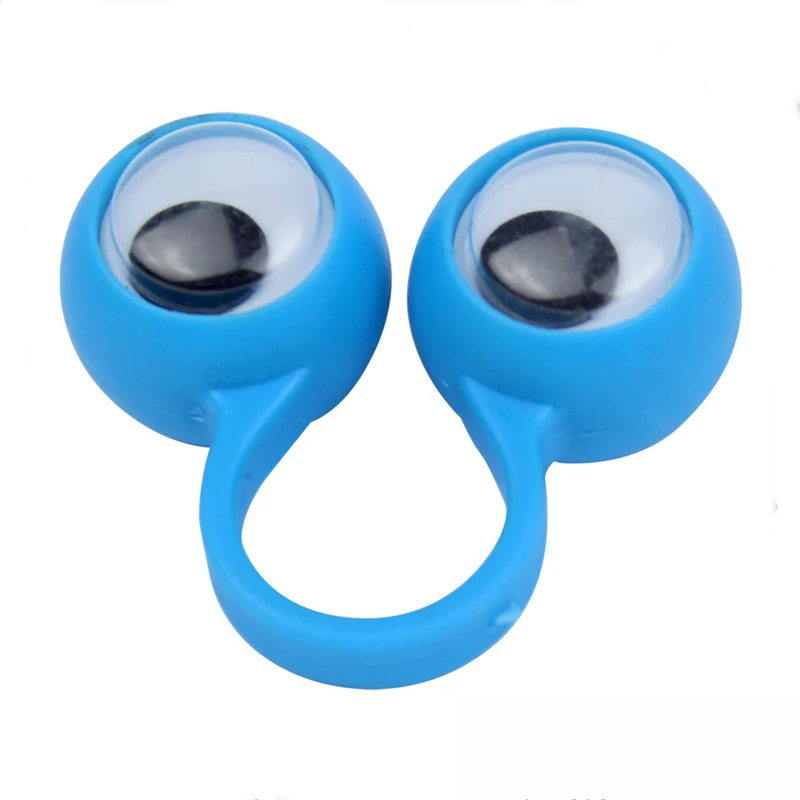 10PCS/Pack Child Cartoon Eye Ring Toys Baby Shower Birthday Party Favors Activities Small Gifts Cute Finger Decorative Supplies 10 50 100pcs love heart laser cut hollow carriage favors gifts candy boxes diy with ribbon baby shower wedding party supplies