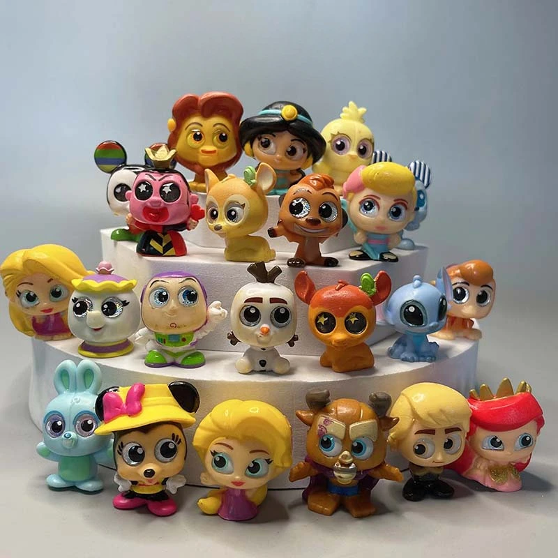 Bulk Pack Disney Doorables Big Eyed Glass Eyed Kawaii Cute Princess Prince  Doll Gifts Toy Model Anime Figures Collect Ornaments - AliExpress