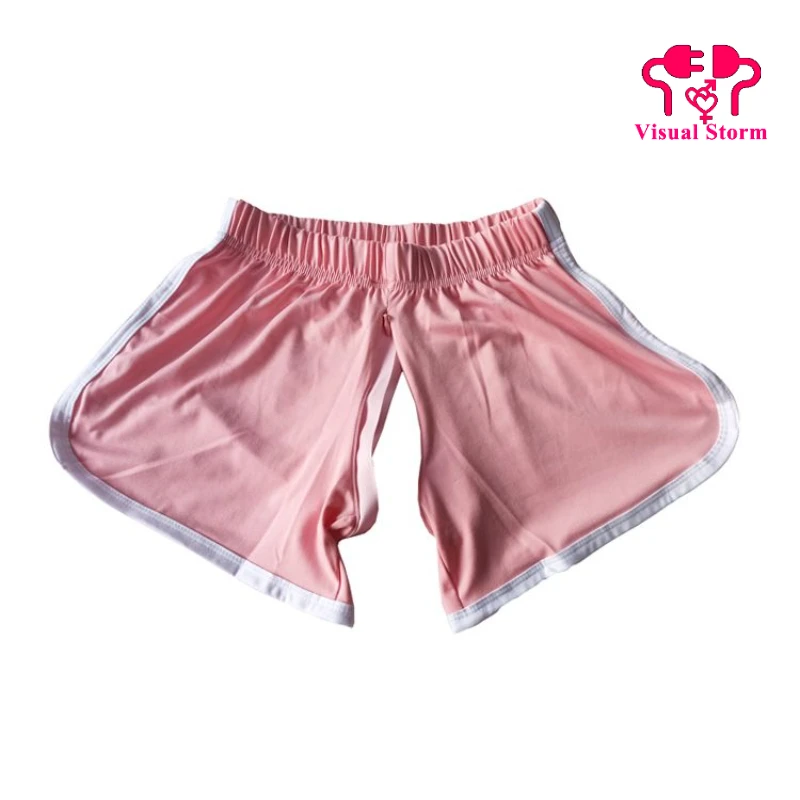 Woman Outdoor Sex Open Crotch Pants Mini Shorts Crotchless Hot Pants Invisible double Zippers Short Club Exotic Gym Trousers women lingerie set