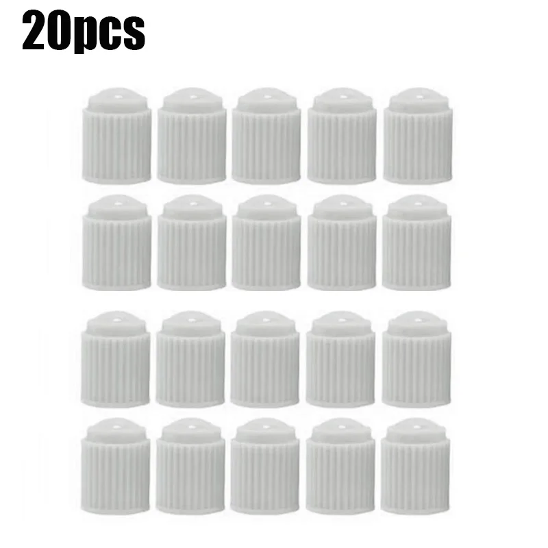 Black Tire Valve Caps - Universal Dust Covers for Bikes, Motorcycles, and Cars