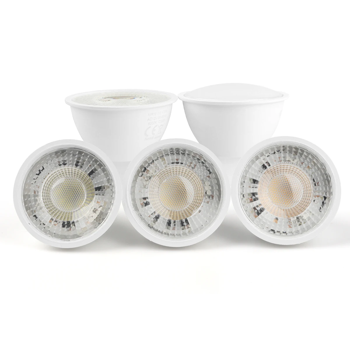 LED low voltage spotlight GU5.3 AC DC 12V high brightness warm white light MR16 3W-7W can replace 20W 50W halogen lamp 5PCS / LOT led spotlight