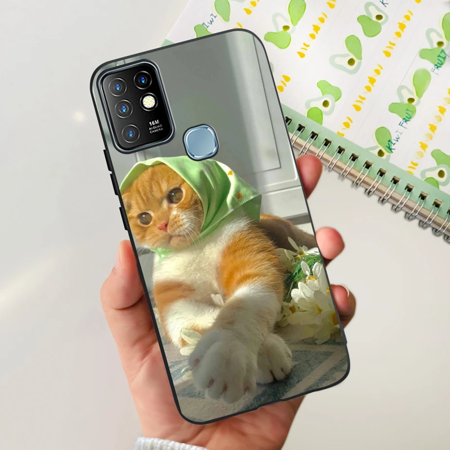 Cute Painted Soft Silicone Phone Case Cover
