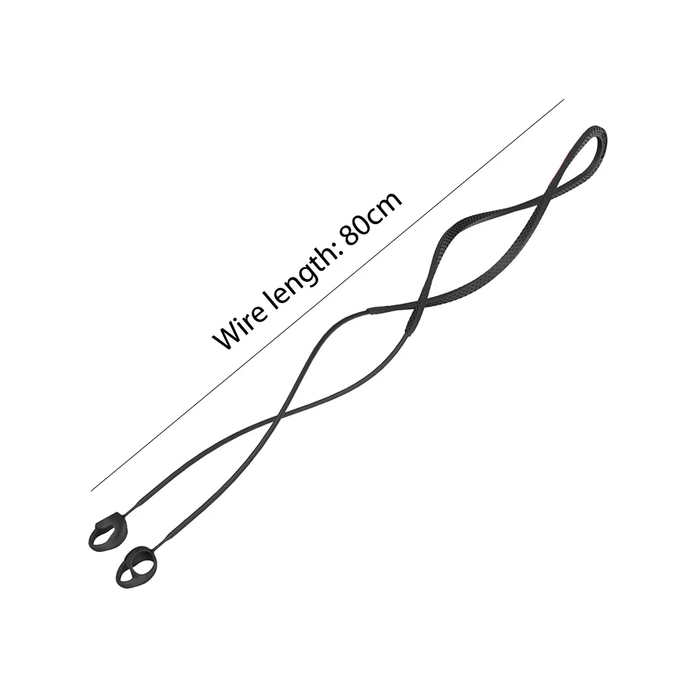 삼성에 적합한 갤럭시 버즈 2 프로용 휴대용 방수 분실 방지 로프, 소프트 실리콘, 무선 헤드폰, 넥 스트랩 헤드셋 액세서리