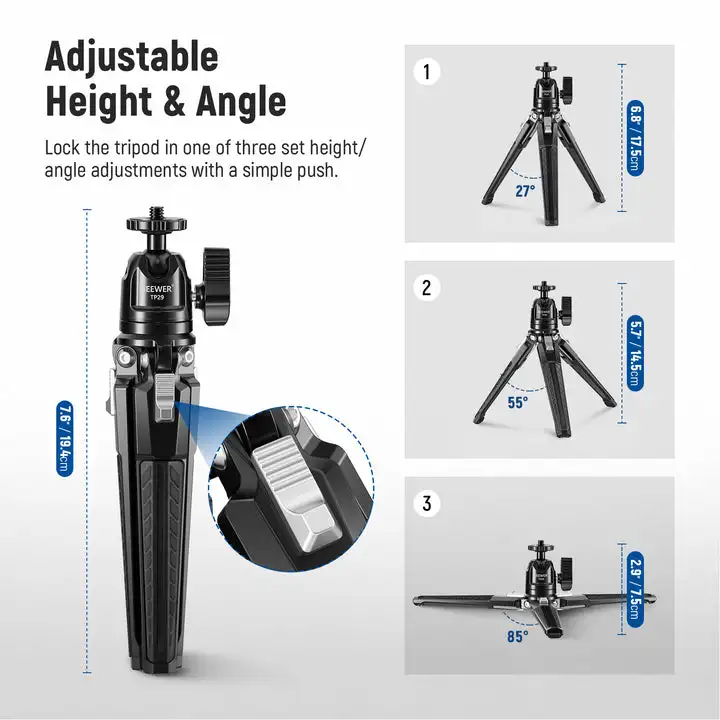 NEEWER 360    Ƽ ﰢ,  ׳ƽ ޴ Ʈ, ߿ܿ 淮  ޴, PA010, TP29