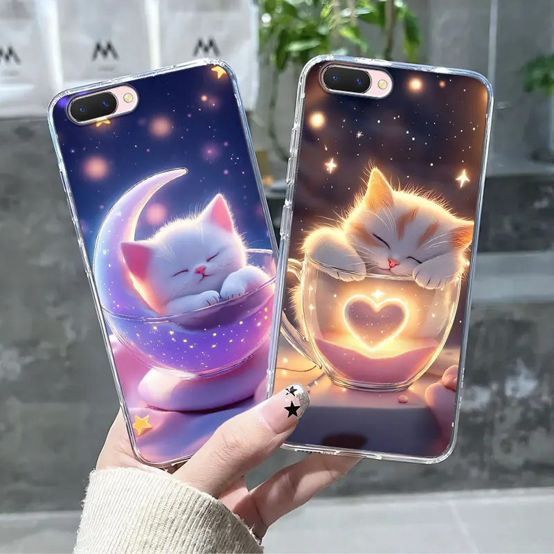 Marble Clear Soft Silicone Phone Case Bumper Cover