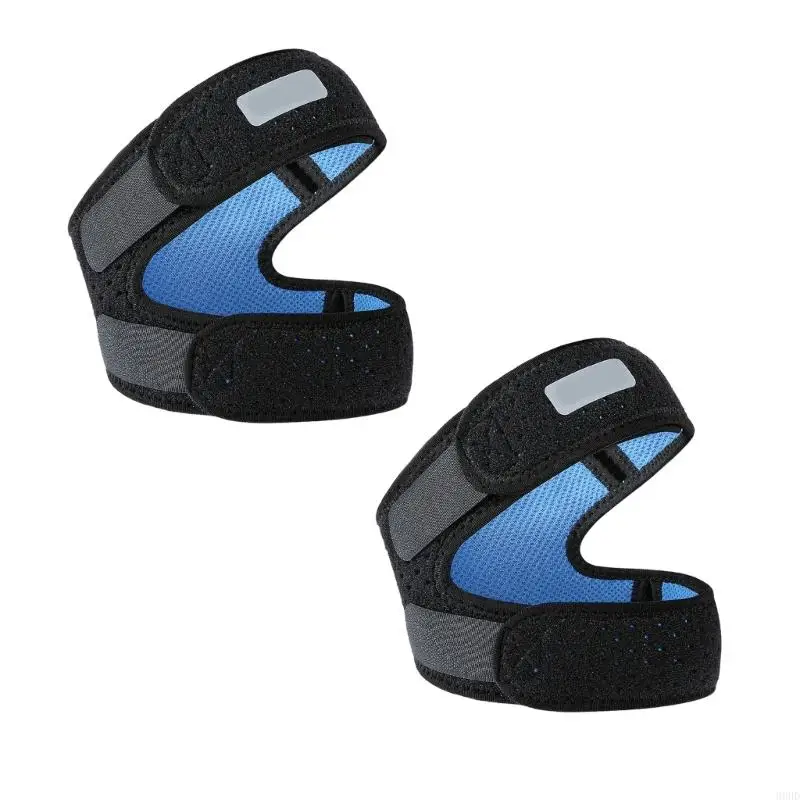 Patella Kniegurt Patella Knieklammer für Sport Basketball Baseball Fußball Wanderung Atmungsfreie Patella Kniestütze 69HD – Detail 9