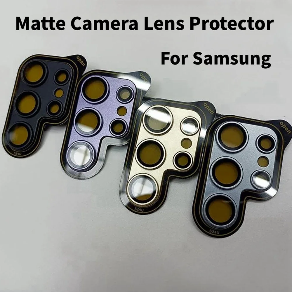 Matte Finish Camera Protector with Tempered Glass
