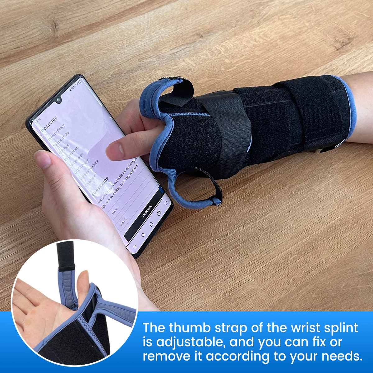 VELPEAU Wrist Splint Medical for Carpal Tunnel Pain, Tendonitis