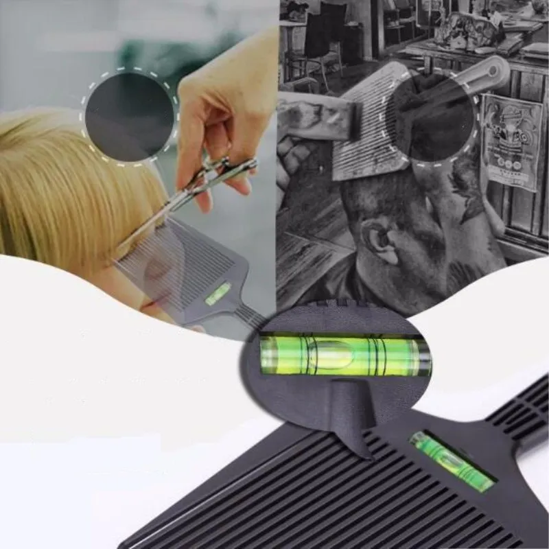 

1Pc Balanced Liquid Comb Detangling Hair Brush Edge Control Brush Big Flat Top Wide Fork Comb Barber Accessories Salon Tools