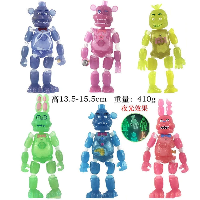 FNAF Figure Collection Rockstar Freddy Toys - AliExpress