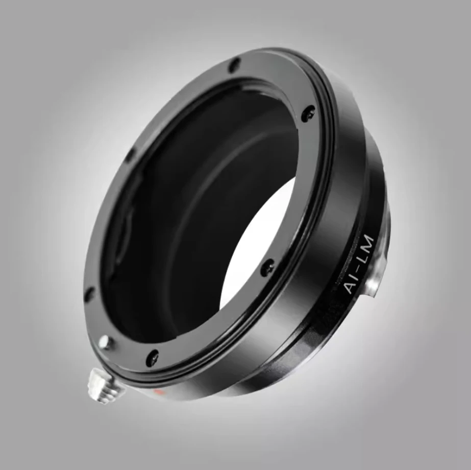 

AI-LM Camera Lens Adapter Stepping Ring Transfer Mount for Nikon D AI AIS AUTO Manual lens to Techart LM-EA7 Auto Leica M