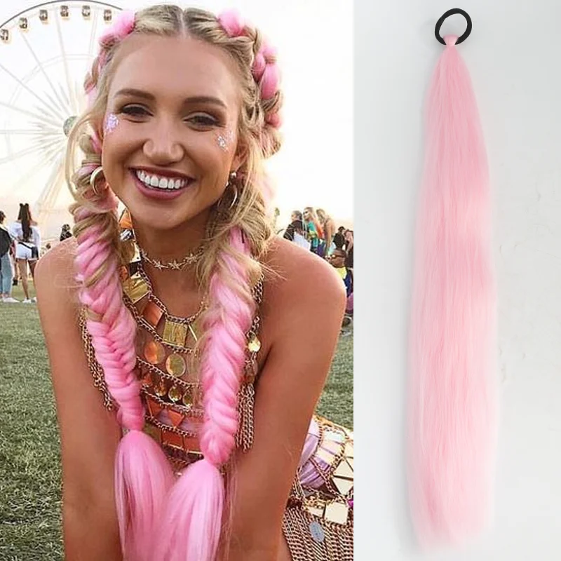 LUPU Ombre Ponytail Extension Image 8
