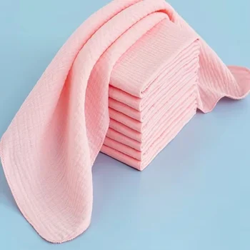 5 pz/lotto 100% Cotone Pannolini di Garza Del Bambino Per Il Neonato Pannolino Fasciatoio 45*43 cm Lavabile Morbido Asciugamani Per Bambini