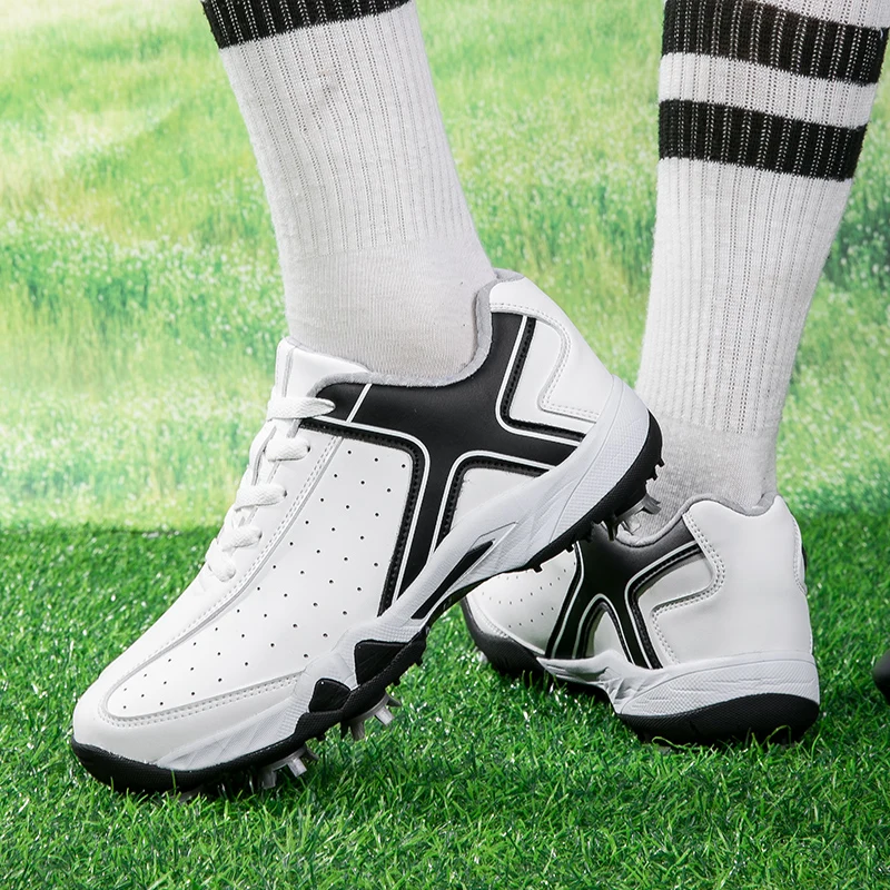 Professional Men's Golf Shoes Spikes Athletic Shoes Big Size 46 Outdoor Non-slip Golfing Sports Men Golf Sneakers Women
