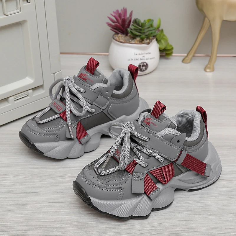 Kids Casual Sneakers Soft Bottom Non Slip School Sports Shoes