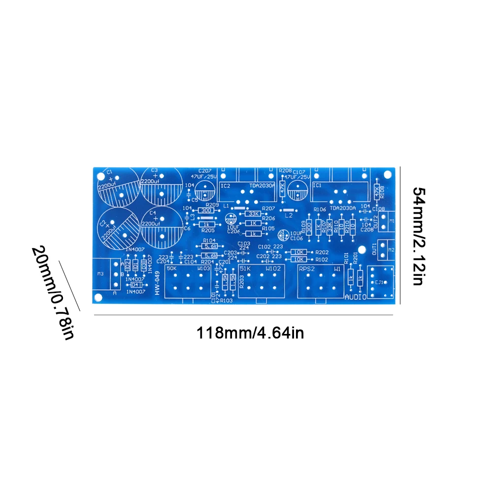 Tda2030a Pcb Amplifier Board Amplifier Board Tda2030 Power, 59% OFF
